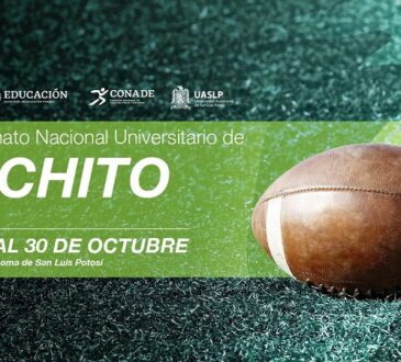 Del 24 al 30 de octubre, la Universidad Autónoma de San Luis Potosí será sede del Campeonato Nacional Universitario de Tochito 2021