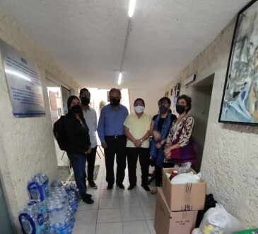 Centro de las Artes entrega donativo de víveres a Casa del Migrante