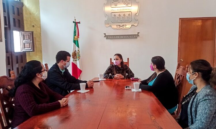 Ayuntamiento de Villa de Reyes acuerda trabajo coordinado con el IMES