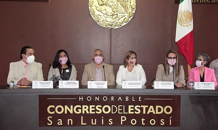 Congreso del Estado se suma a las actividades de prevención y concientización sobre cáncer de mama