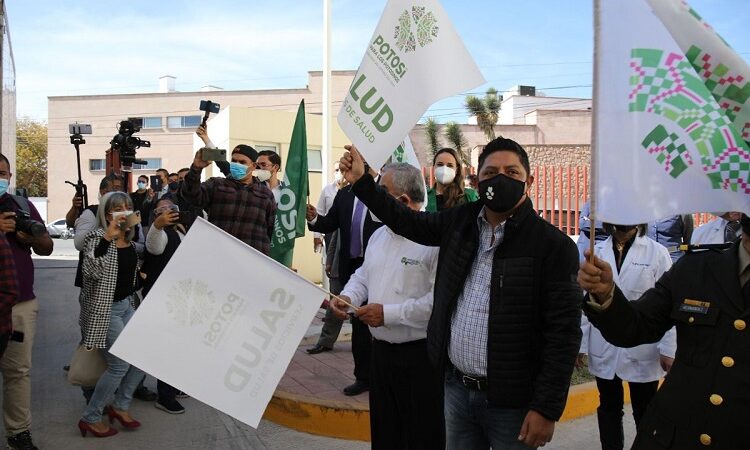 Encabeza Ricardo Gallardo donación de equipo médico a hospitales potosinos