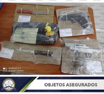 Hombres fueron detenidos en posesión de diversas armas