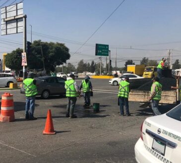 Avanza programa de bacheo en Soledad de Graciano Sánchez