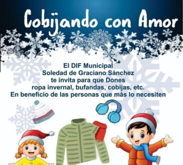 DIF de Soledad entregará ropa abrigadora a personas de comunidades alejadas