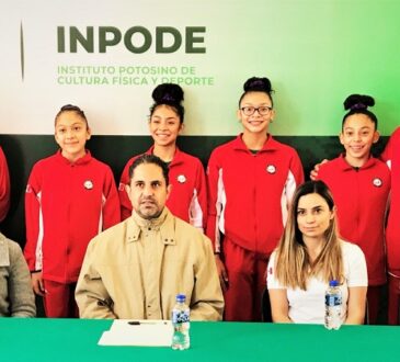    Llegó a San Luis Potosí la Selección Mexicana de Gimnasia