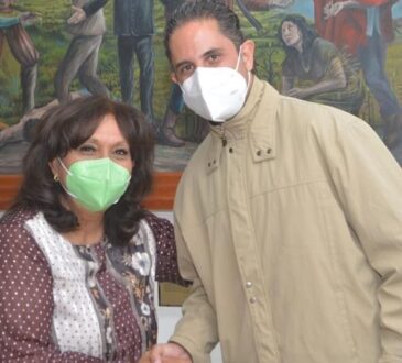 Alcaldesa de Soledad se reúne con titular del INPODE