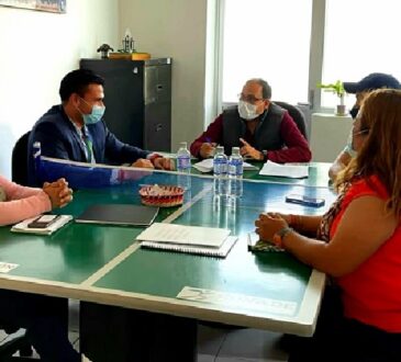 El Director de Deporte Municipal Mtro. Luis Fernando Alonso Molina, estuvo de visita en la CONADE