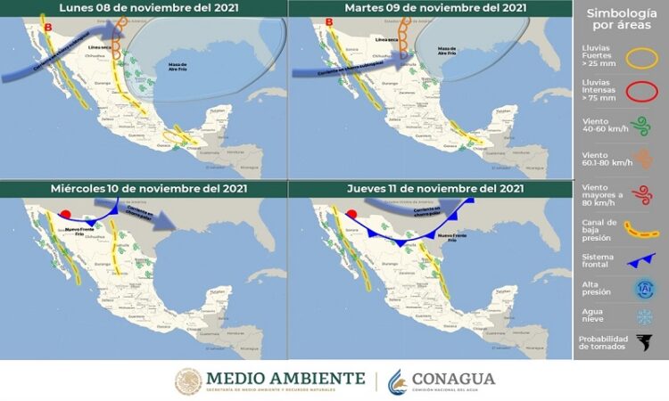 Se mantendrá ambiente frío con heladas matutinas en zona altas de San Luis Potosí durante la semana