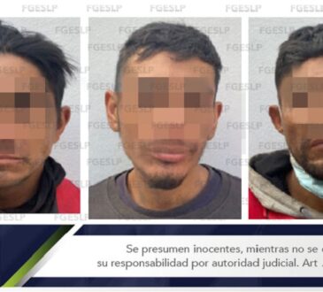 Detienen a tres hombres con dos autos robados