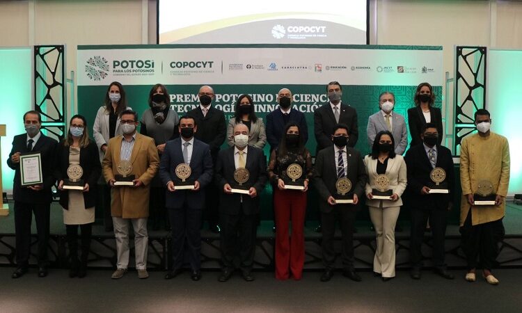 Entrega Gobierno del Estado “Premio Potosino de Ciencia, Tecnología e Innovación 2021”