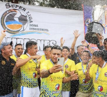 Barbudos Alfa de Maria campeón de la Super Liga Zona Industrial