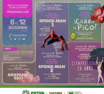 IPBA inicia diciembre con diversas actividades.