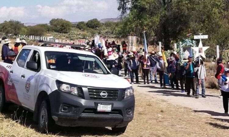 Protección Civil reitera el llamado a no realizar peregrinaciones