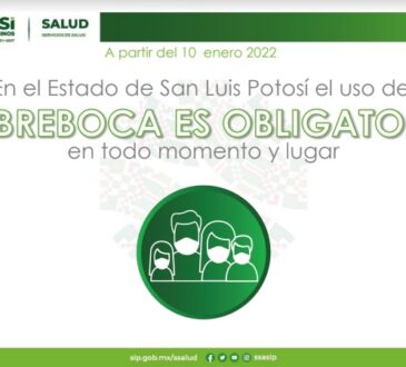Nuevas medidas en los protocolos sanitarios regirán a SLP por los próximos 15 días