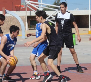 Celebran la Etapa Estatal de los JN en basquetbol 3X3