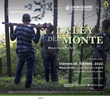 Mauricio Palos inaugurará la exposición “La ley del monte” en el CEARTSLP