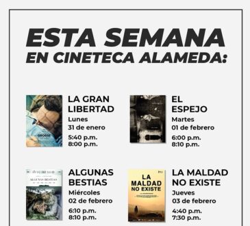Continúa la 70ª Muestra Internacional de Cine en la Cineteca Alameda