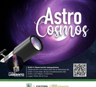 Observación Astronómica, Jazz y más en la Noche de Laberinto