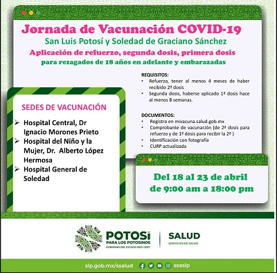 Atento llamado de salud a completar esquema de vacunación