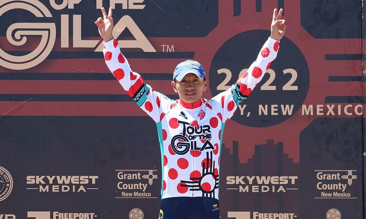Transcurridas 3 etapas Heiner Parra de Canel’s-ZeroUno mantiene liderato de montaña en “Tour of the Gila”