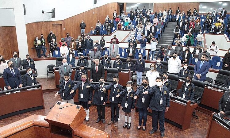 Congreso del Estado realizó el Parlamento de las Niñas y los Niños 2022