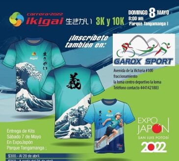 Con el respaldo de la Dirección de Deporte Municipal, se presentó la carrera atlética Ikigai de 3 y 10 kilómetros