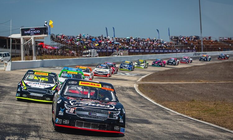 Se puso en marcha la tercera fecha de NASCAR México en Chihuahua