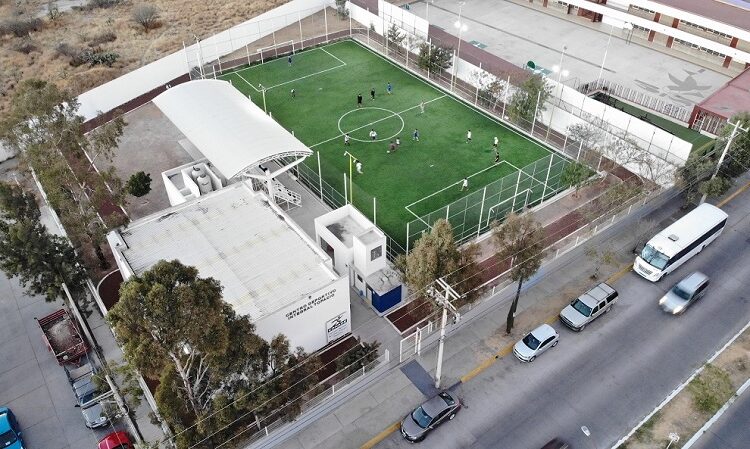 El Centro Deportivo Topacio, una gran alternativa para la ciudadanía del sur oriente de la capital.   