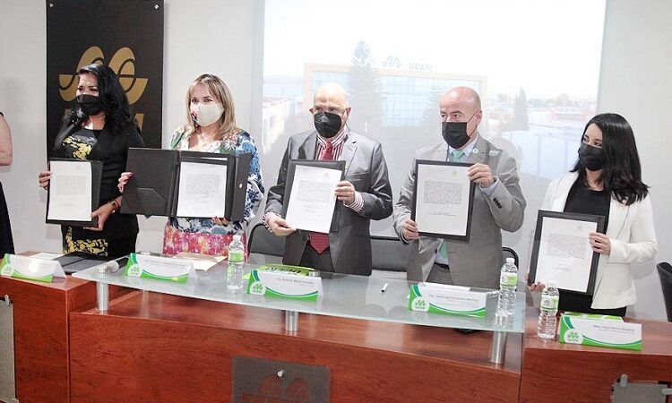 Congreso del Estado firmó un convenio de colaboración con la Universidad del Centro de México (UCEM)