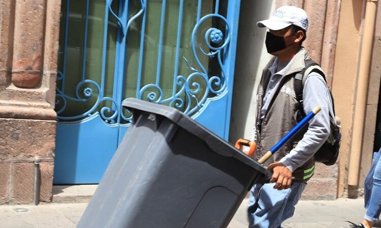 Dirección de Gestión Ecológica intensifica la recolección de basura en el Centro Histórico