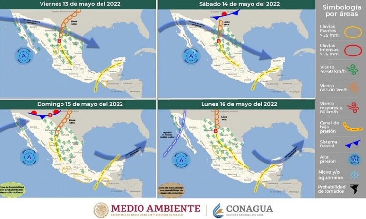 Para este fin de semana, se prevén temperaturas máximas superiores a los 35°C en zonas de San Luis Potosí