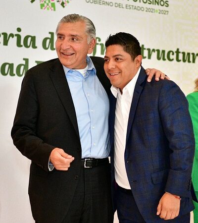 Ricardo Gallardo recibe respaldo político del Gobierno Federal