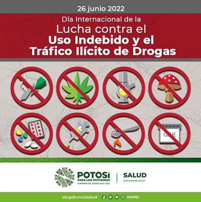 Súmale a tu salud, las adicciones dañan.