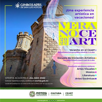 ¡Vive una experiencia artística en vacaciones!