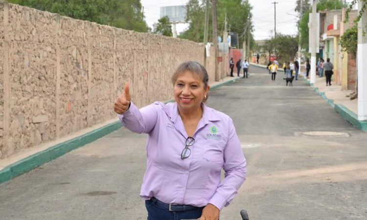 Inauguran obra de pavimentación en Prolongación Porfirio Díaz