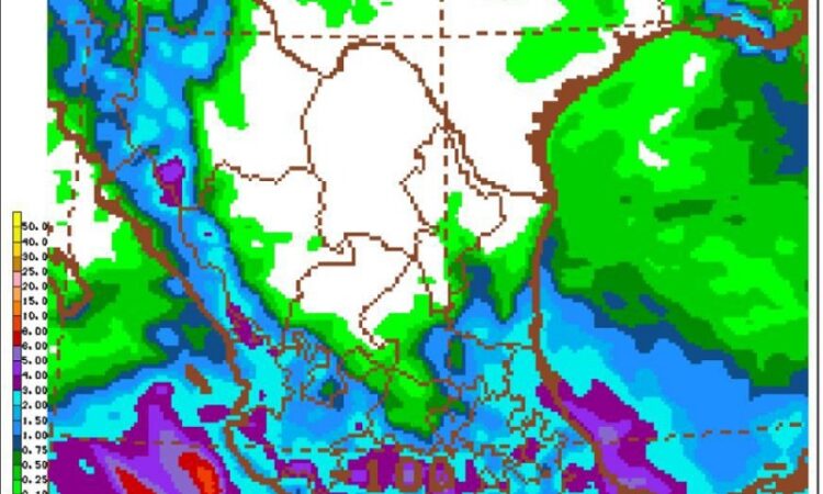 Probabilidad de fuertes lluvias martes y miércoles: Protección Civil