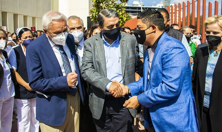 Rector de la UASLP firmó convenio con gobierno del estado de SLP para impulsar al nuevo Hospital Central