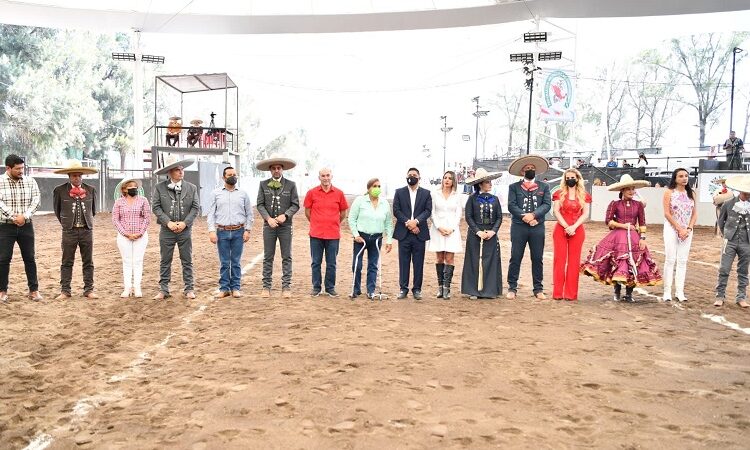 Inaugura el Gobernador Ricardo Gallardo el "Nacionalito" de Charrería