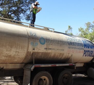 Permanente la vigilancia sanitaria a pipas distribuidoras de agua
