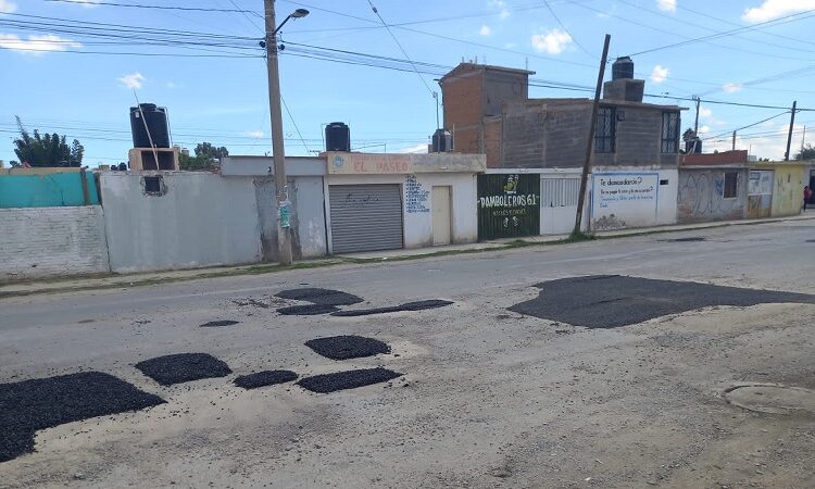 Programa de bacheo en Soledad ha permitido atender a un importante número de calles y colonias de Soledad