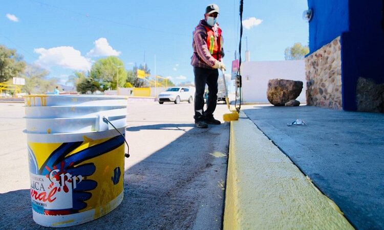 Villa de Reyes y Comex conjuntan esfuerzos para buenas técnicas de pintado en el municipio