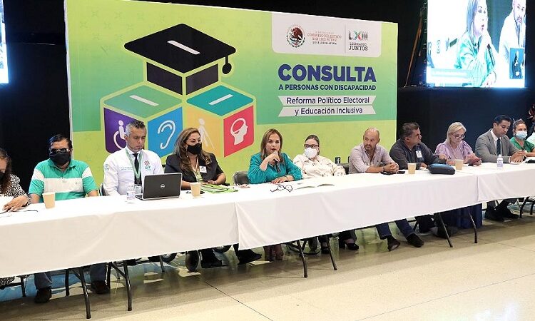 Congreso inició la Consulta a Personas con Discapacidad en los temas de reforma político electoral y educación inclusiva