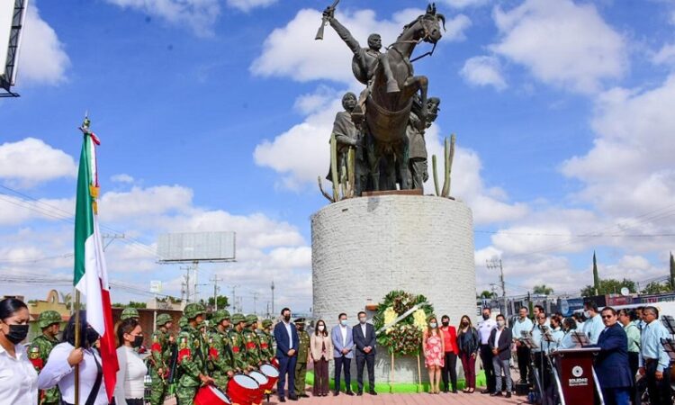 Conmemoran CXLIII Aniversario del Natalicio de Emiliano Zapata