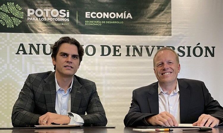 Anuncia SEDECO y empresa alemana nueva inversión de 740 MDP en SLP