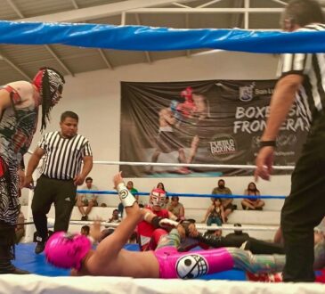 Llega la tercera gran función de lucha libre en el gimnasio municipal “Ramón Rosales Manzanares”