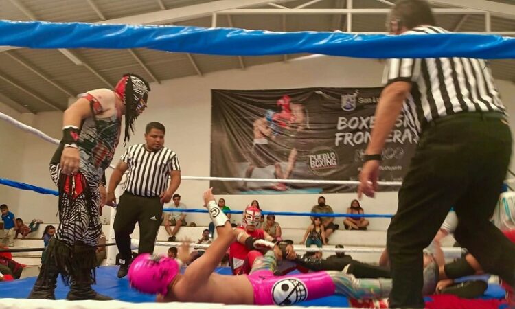 Llega la tercera gran función de lucha libre en el gimnasio municipal “Ramón Rosales Manzanares”