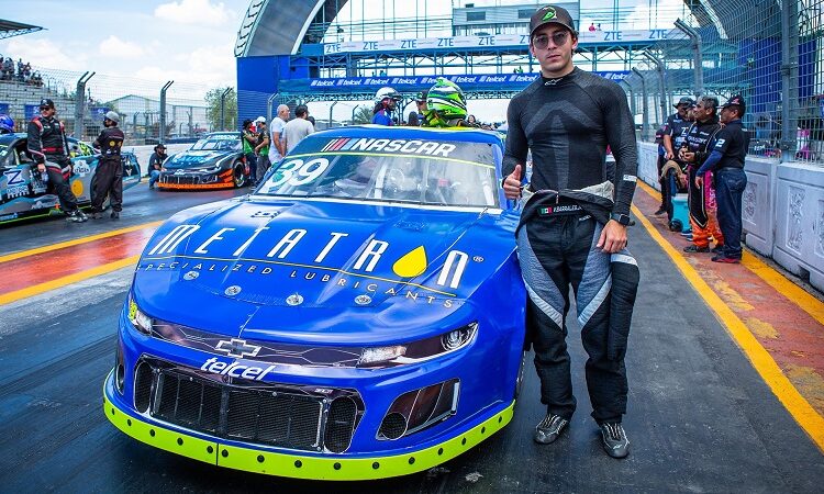 Víctor Barrales Jr., a un escalón del top 5 de NASCAR Challenge en Monterrey