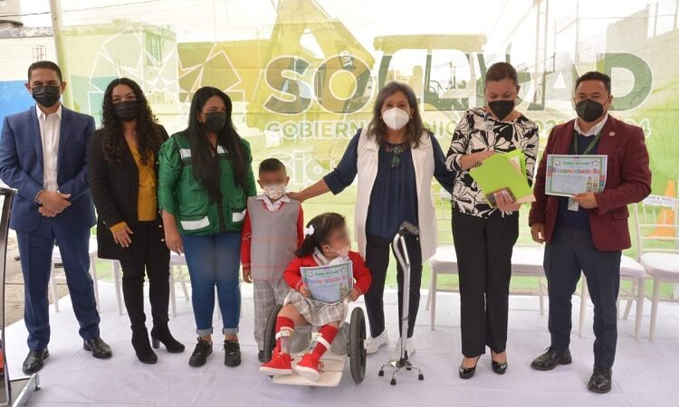 Alcaldesa de Soledad cumple compromiso y pone en marcha la construcción de la barda perimetral en el Jardín de Niños Pablo Neruda
