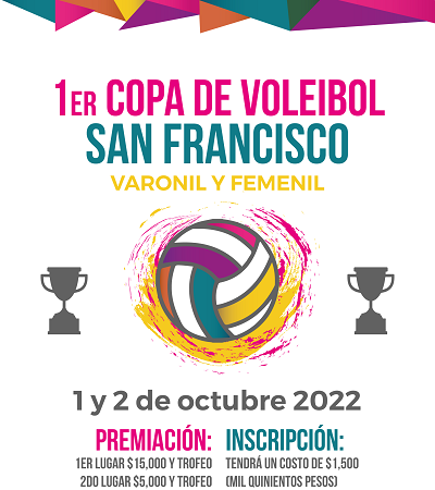 En Villa de Reyes se llevará a cabo la Primera Copa de Voleibol “San Francisco”