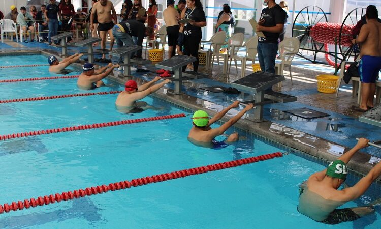 Extraordinaria competencia de natación se realizó en el marco del Festival Inclusivo Municipal 2022